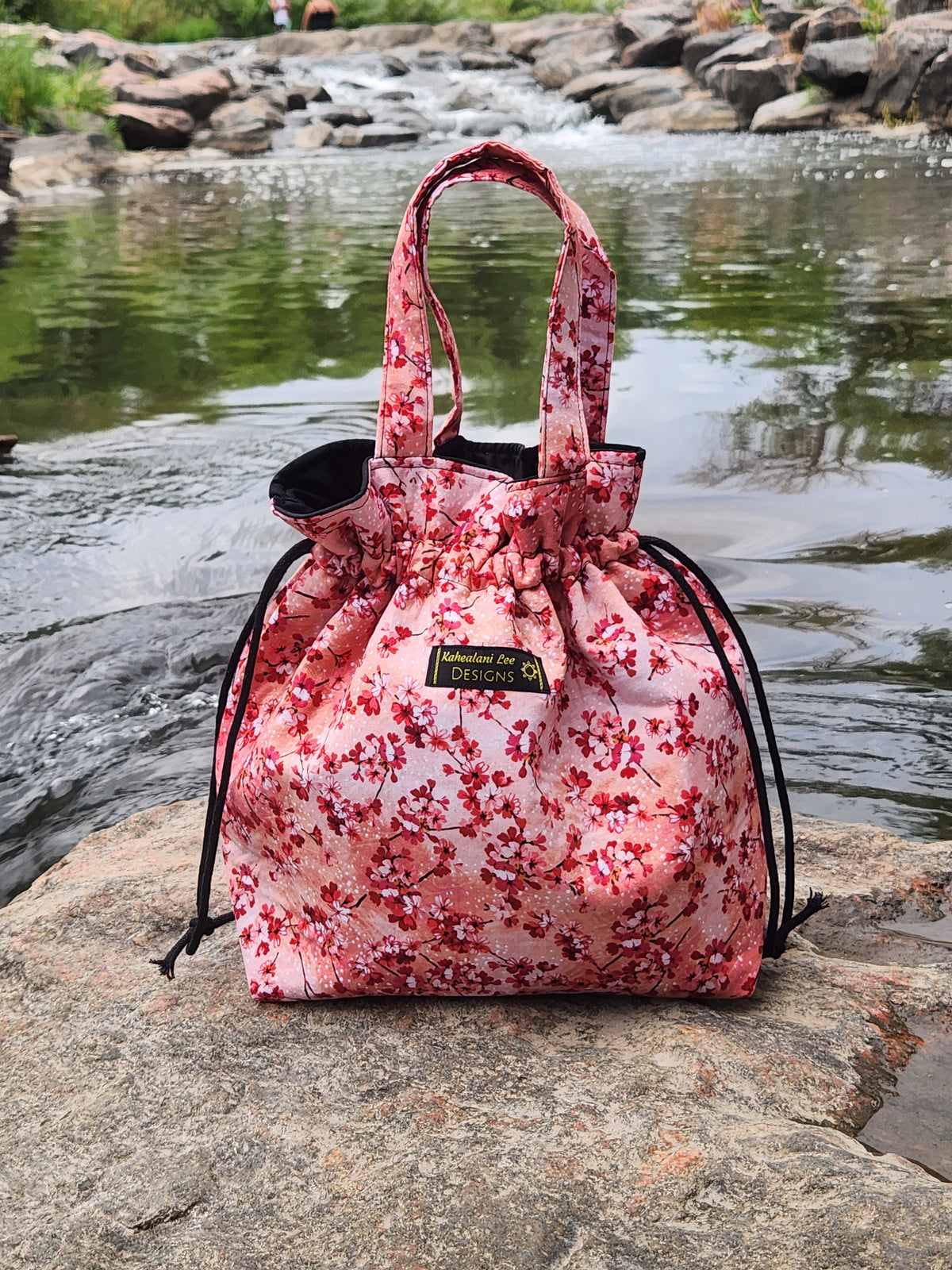 Pink Sakura Bao Bag
