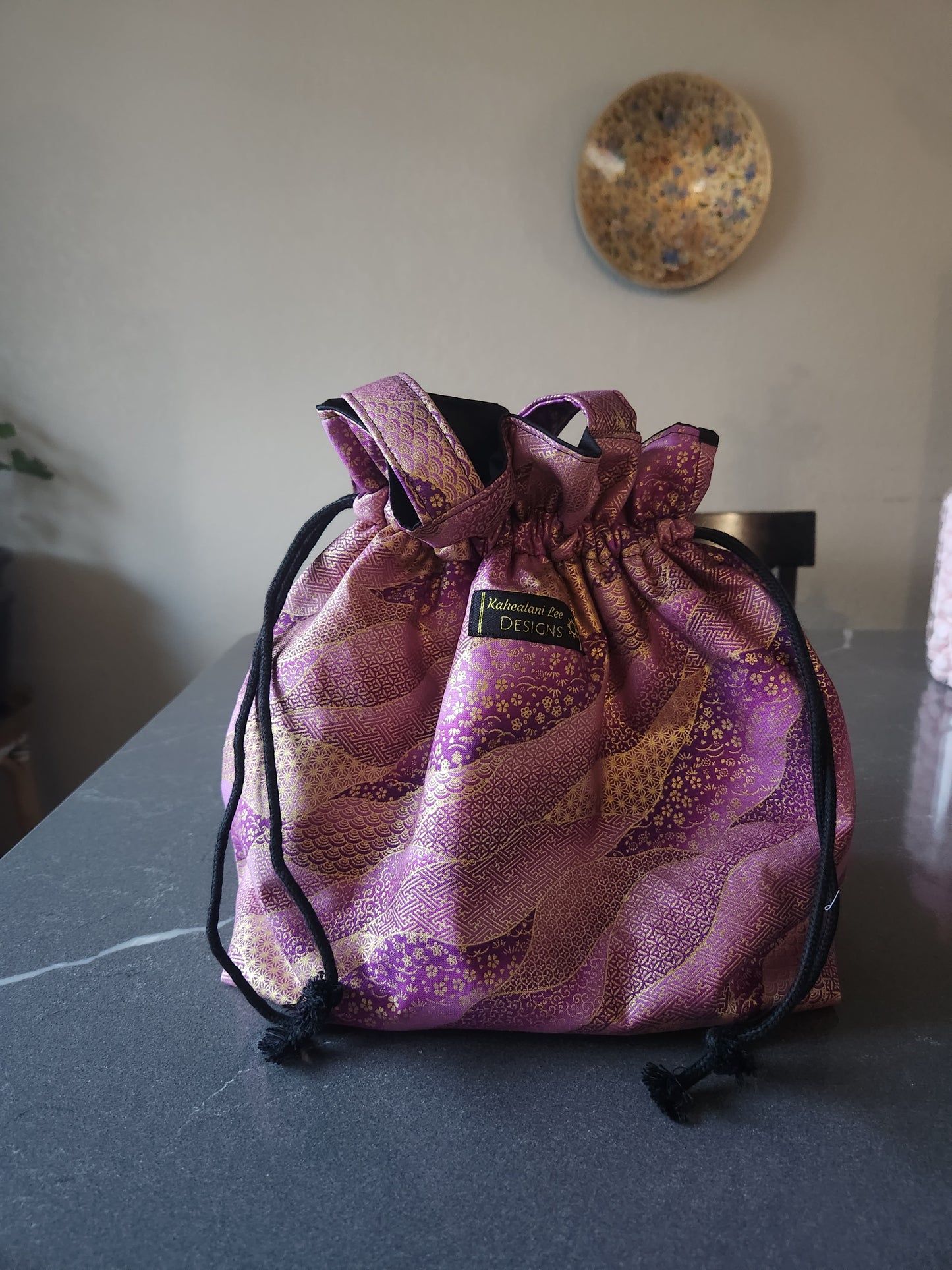 Purple Zen Waves Bao Bag *PREORDER*