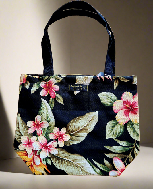 Warm Floral Tote