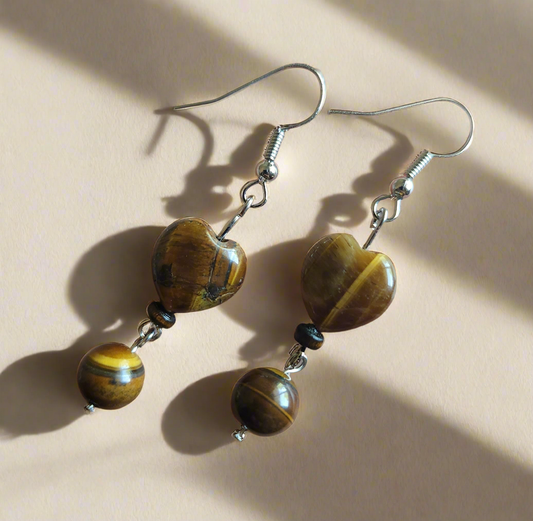 Tiger's Eye Earrings