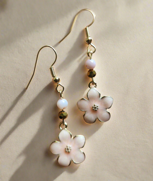 Simple Sakura Earrings