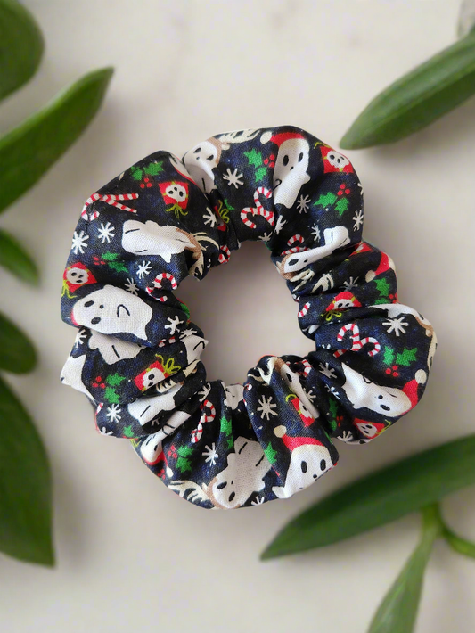 X-mas Ghosts Scrunchie