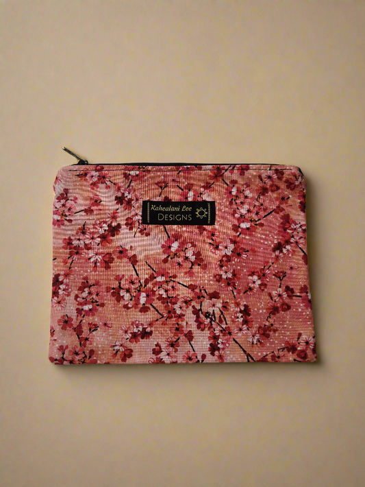 Pink Sakura Pouch