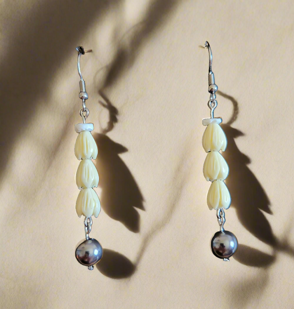 Pikake Pearl Earrings