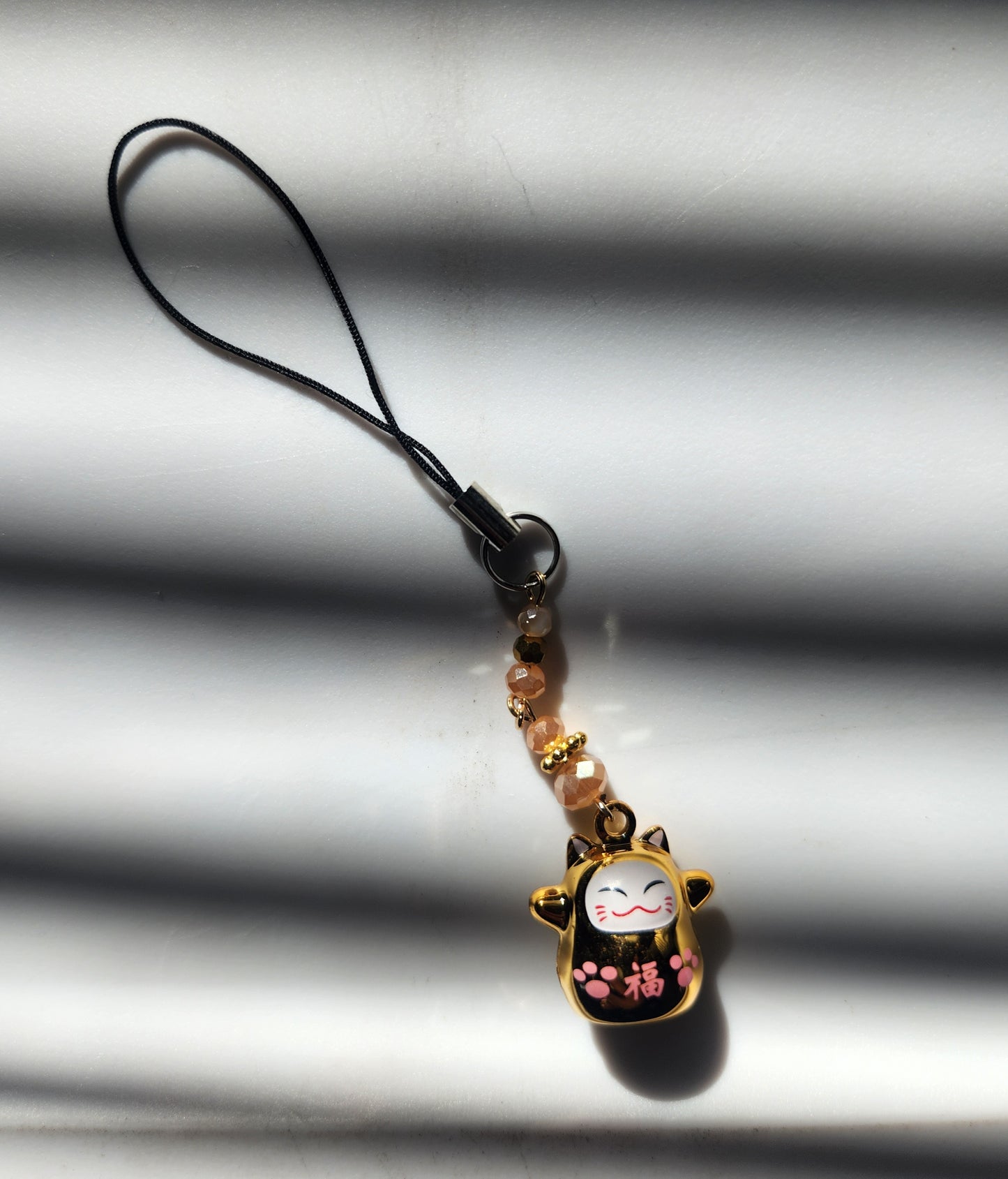 Lucky Cat Phone Charm