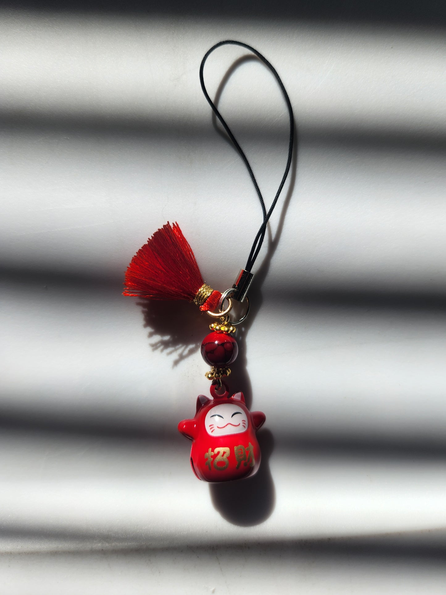 Lucky Cat Phone Charm