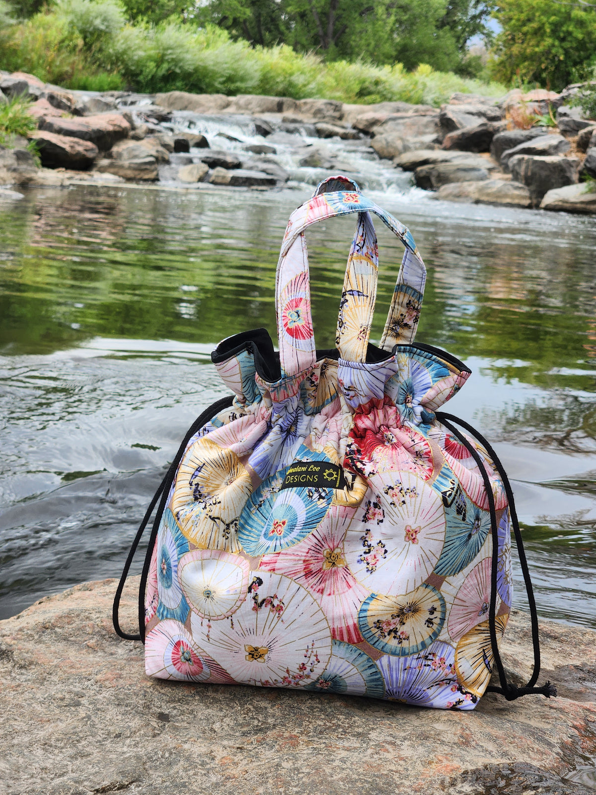Pastel Parasol Bao Bag
